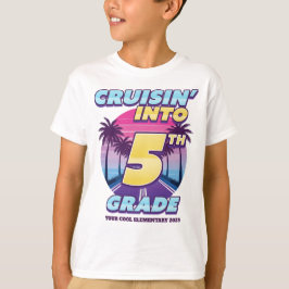 Cruisin’ Back to School 5th Grade Tシャツ