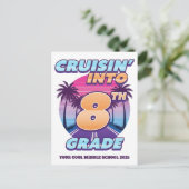 Cruisin’ Back to School 8th Grade シーズンポストカード (スタンド正面)
