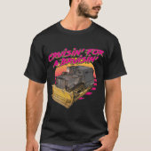 Cruisin for a Bruisin Killdozer Funny Shirt Tシャツ (正面)