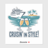 Cruisin’ In Style! - Luxury Vacation シール (シート)