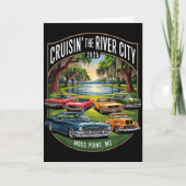 Cruisin The River City 2025 Moss Int Ms Clic Car D カード (正面)