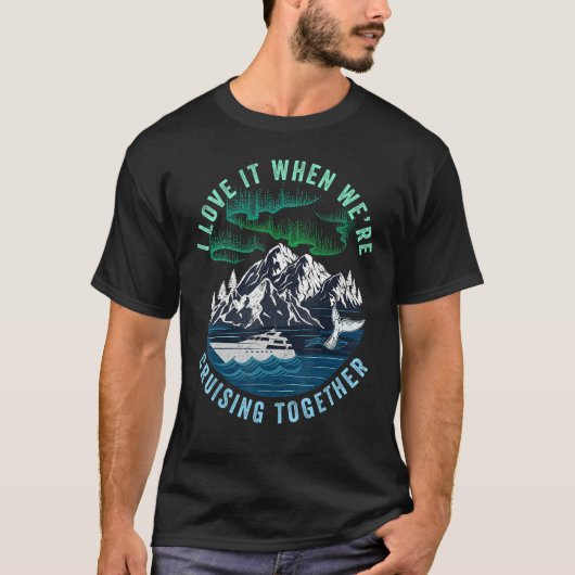 Cruisin' Together Alaska Family Cruise North Light Tシャツ (正面)