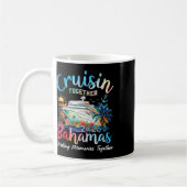 Cruisin Together Bahamas 2025 Making Memories Baha コーヒーマグカップ (左)