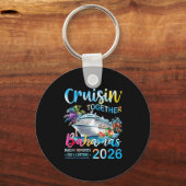 Cruisin' Together Bahamas 2026 Family Group Cruise キーホルダー (正面)