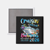 Cruisin' Together Bahamas 2026 Family Group Cruise マグネット (正面/裏面)
