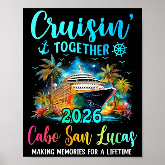 Cruisin' Together Cabo San Lucas 2026 Family Cruis ポスター (正面)