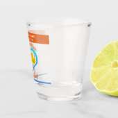 Cruising and Ducks Make Me Happy-Customized ショットグラス (右)