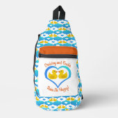 Cruising and Ducks Make Me Happy-Vacation スリングバッグ (正面)