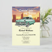 Cruising Classic Retro Car City 50th Birthday 招待状 (スタンド正面)