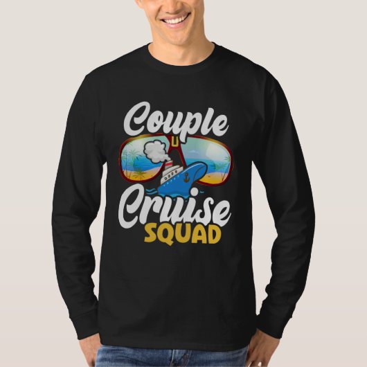 Cruising Cruise Traveler Couple Cruise Squad 2023 Tシャツ (正面)