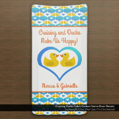 Cruising Ducks Cabin Custom Name Door 横断幕