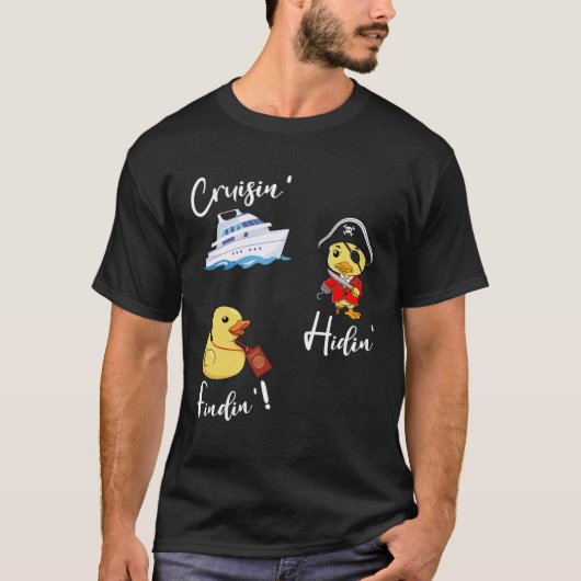 Cruising Hiding Finding Rubber Ducks Passport Scav Tシャツ (正面)