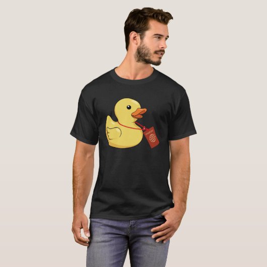 Cruising Hiding Finding Rubber Ducks Passport Scav Tシャツ (正面フル)