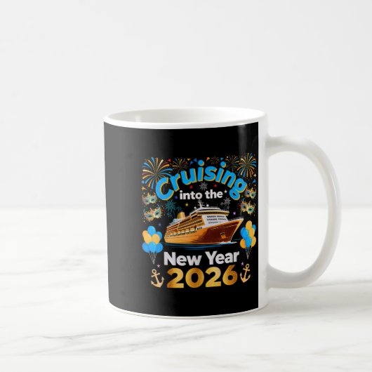 Cruising Into 2026 New Year’s Eve Cruise Vacation  コーヒーマグカップ (右)