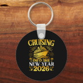 Cruising Into 2026 New Years Cruise Family Holiday キーホルダー (正面)