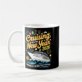 Cruising Into 2026 New Years Eve Matching Family C コーヒーマグカップ (左)