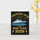 Cruising Into 2026 New Years Eve Party Favors Fami カード (黄色い花)