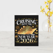 Cruising Into 2026 New Years Eve Party Favors Fami カード (黄色い花)
