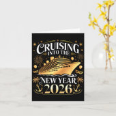 Cruising Into 2026 New Years Eve Party Favors Fami カード (黄色い花)
