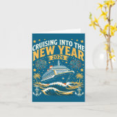 Cruising Into 2026 New Years Eve Party Favors Fami カード (黄色い花)