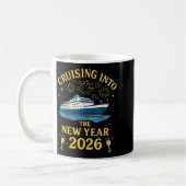 Cruising Into 2026 New Years Eve Party Favors Fami コーヒーマグカップ (左)