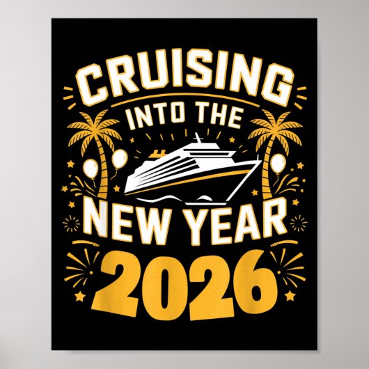 Cruising Into 2026 New Years Eve Party Favors Fami ポスター (正面)