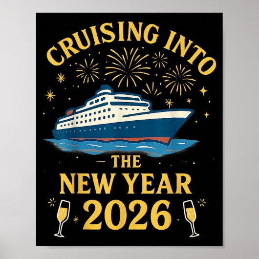 Cruising Into 2026 New Years Eve Party Favors Fami ポスター (正面)
