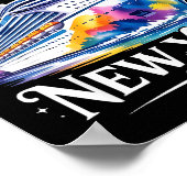 Cruising Into 2026 New Years Family Matching Men W ポスター (角)