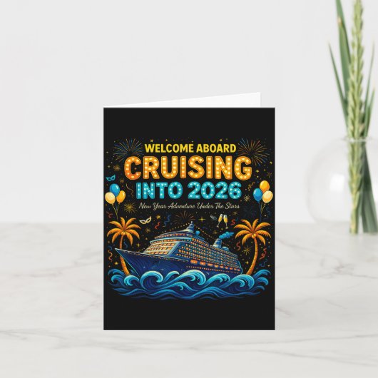 Cruising Into 2026 Trocal New Year Celebration  カード (正面)