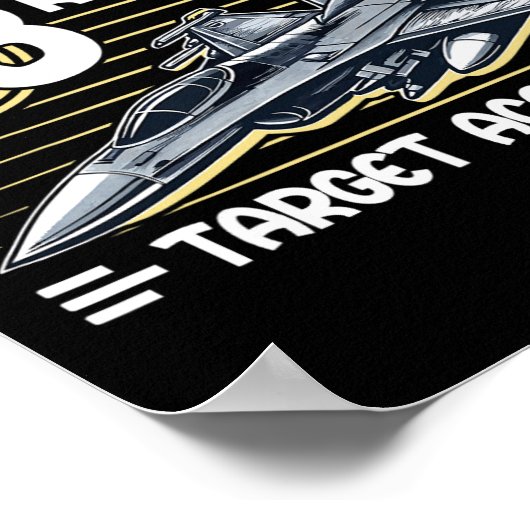 Cruising Into 3rd Grade Jet Fighter First Day Back ポスター (角)