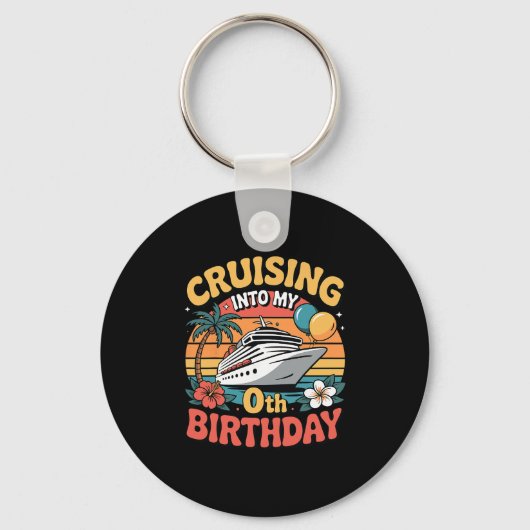 Cruising Into My 0th Birthday  キーホルダー (正面)