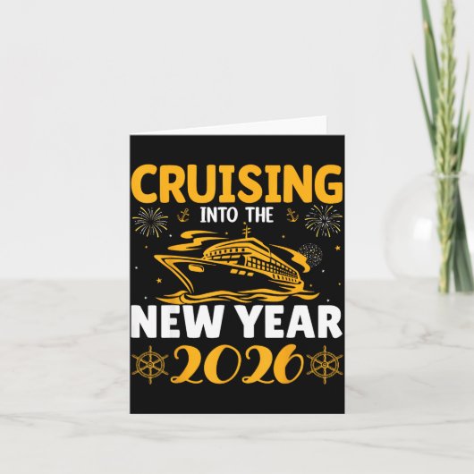 Cruising Into New Year 2026 Family Cruise Matching カード (正面)