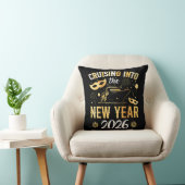 Cruising into the New Year 2026 クッション (椅子)