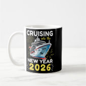 Cruising Into The New Year 2026 コーヒーマグカップ (左)