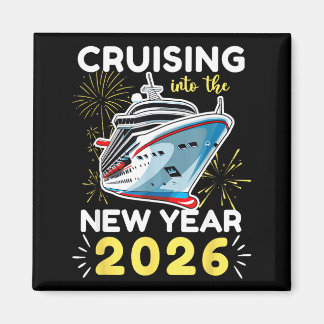 Cruising Into The New Year 2026  マグネット