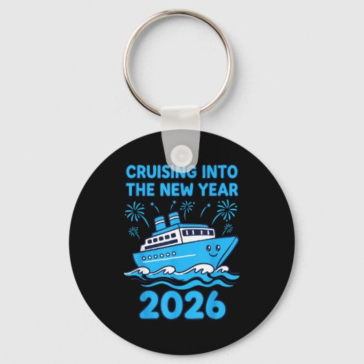 Cruising Into The New Year 2026 Celebration キーホルダー (正面)