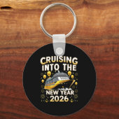 Cruising Into The New Year 2026 Cruise Party Gift  キーホルダー (正面)