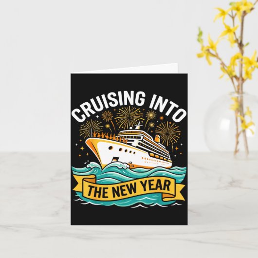 Cruising Into The New Year 2026 Cruise Squad  カード (黄色い花)