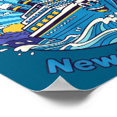 Cruising Into The New Year 2026 Fun New Year's Eve ポスター (角)