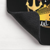 Cruising Into The New Year 2026 Happy Family Trips マウスパッド (コーナー)