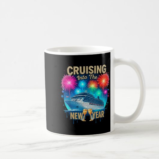 Cruising Into The New Year 2026 Sunset Cruise Vaca コーヒーマグカップ (右)