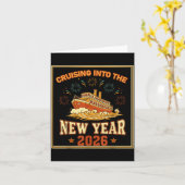 Cruising Into The New Year 2026 Voyage Fireworks  カード (黄色い花)