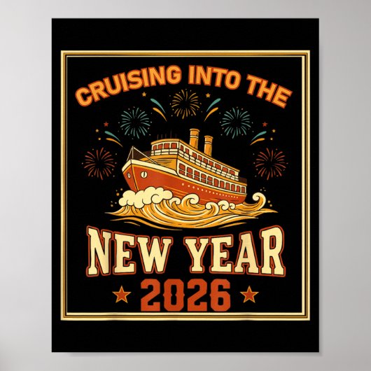 Cruising Into The New Year 2026 Voyage Fireworks  ポスター (正面)
