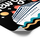 Cruising Into The New Year Cruise Party Sunset Oce ポスター (角)