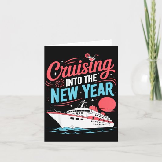 Cruising Into The New Year Trocal Holiday Travel V カード (正面)
