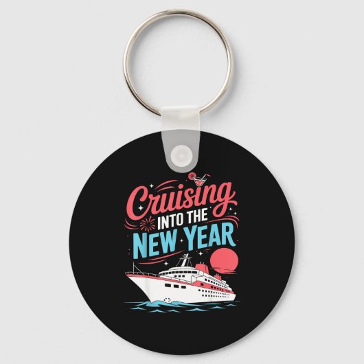Cruising Into The New Year Trocal Holiday Travel V キーホルダー (正面)