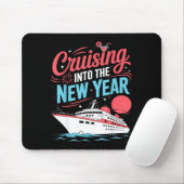 Cruising Into The New Year Trocal Holiday Travel V マウスパッド (マウス)