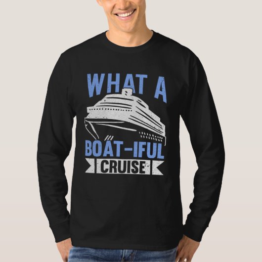 Cruising Travel Vacation Boat Cruise Ship  1 Tシャツ (正面)