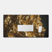 Crumpled Gold Depth デスクマット (キーボード&マウス)