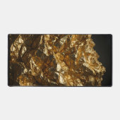 Crumpled Gold Depth デスクマット (正面)